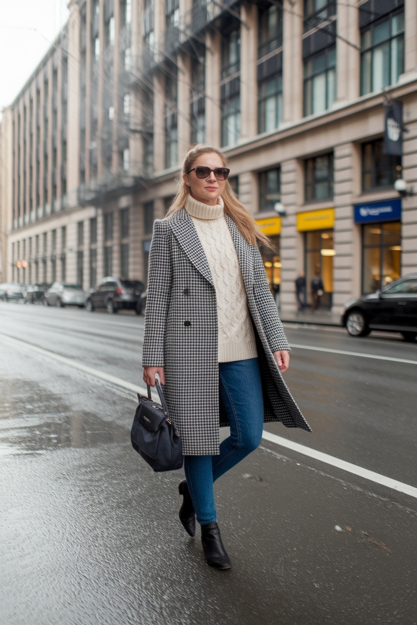 Elegant Business Casual Women Outfits Winter for the Office outfit idea