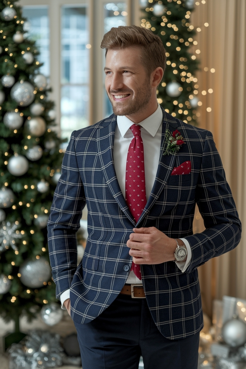 Chic Christmas Party Outfits Men Can Rock outfit idea
