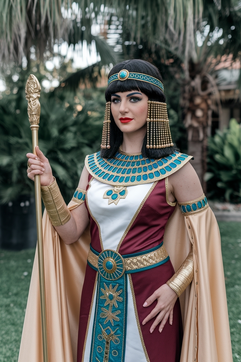 Creative Cleopatra Halloween Costume Ideas for Everyone outfit idea
