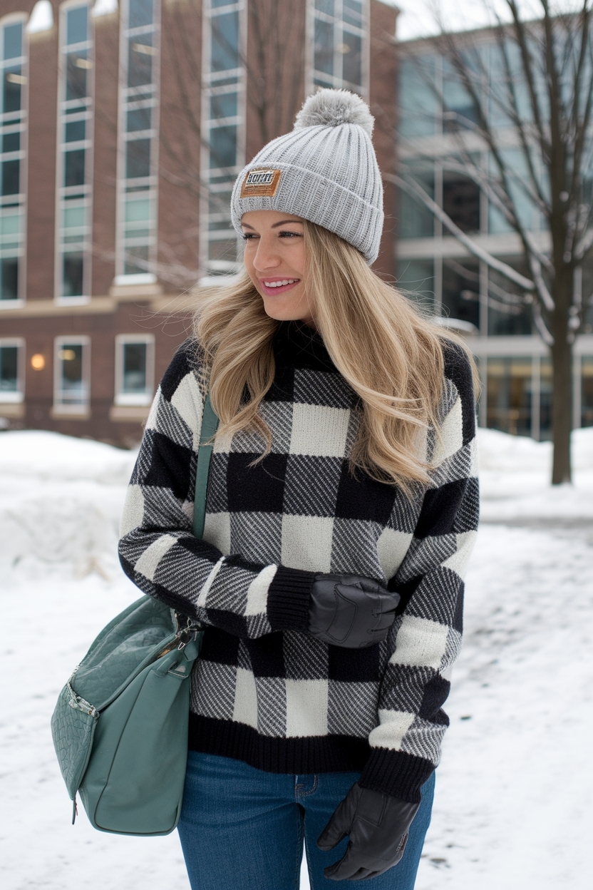 College Winter Outfits Cold Weather: Chic and Cozy Choices outfit idea