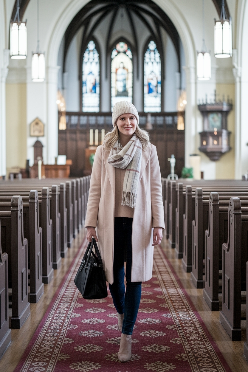Comfy Church Outfit Winter: Comfort Meets Elegance outfit idea