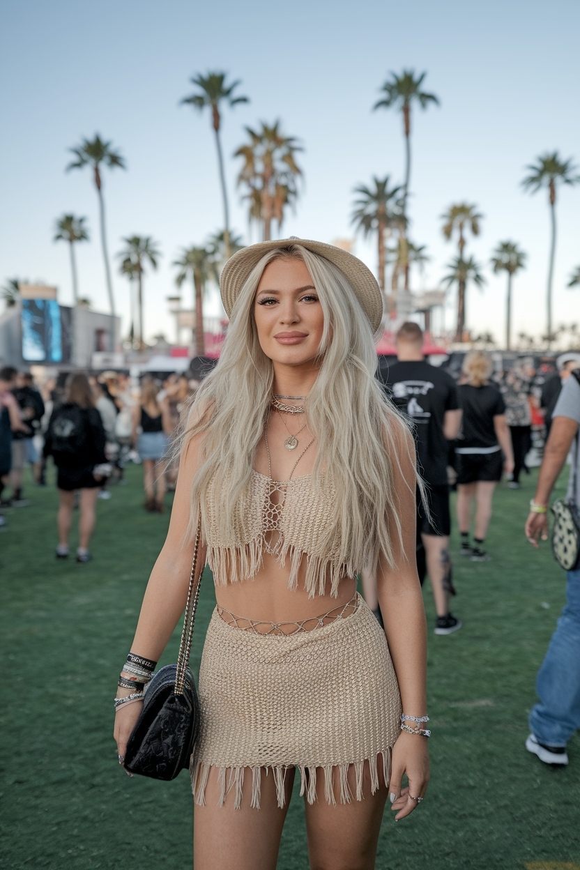 Stylish Jennie Coachella Outfit 2026 for Perfect Vibes outfit idea