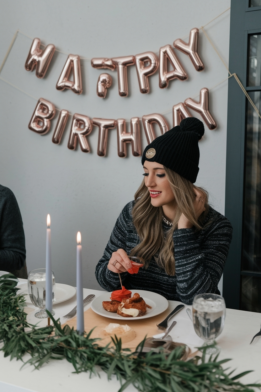 Chic Winter Birthday Dinner Outfit Ideas to Impress outfit idea