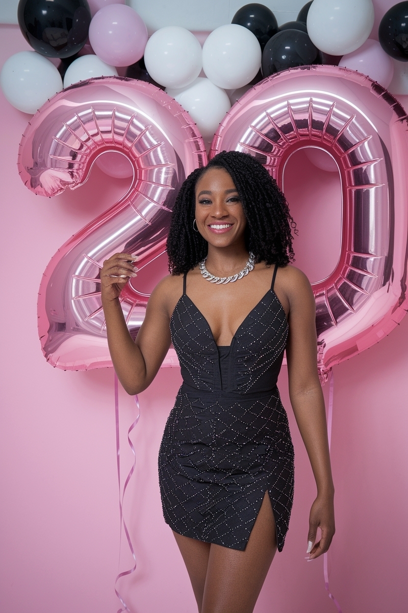 20th Birthday Outfit Ideas Black Women: Chic and Trendy Looks outfit idea