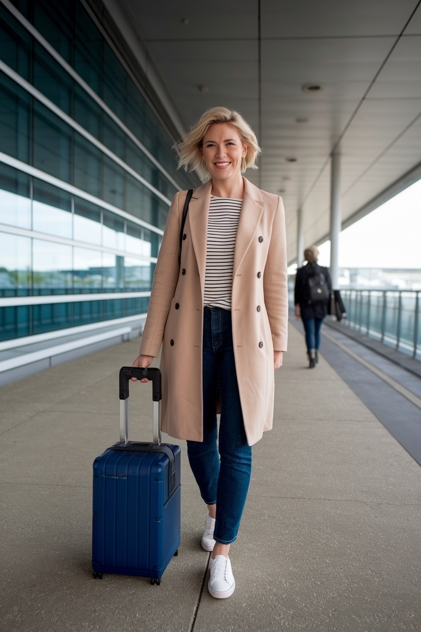 Airport Outfit Women Over 30: Trendy and Practical Choices outfit idea