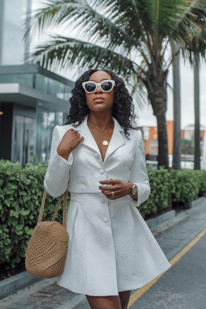 All White Day Party Outfits Black Women Should Try outfit idea