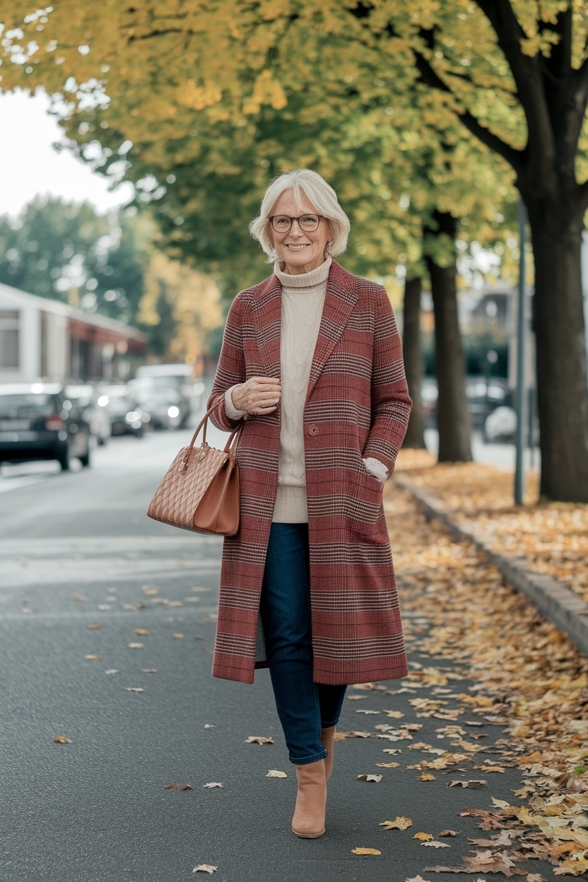 Timeless Autumn Outfits for Women Over 60 outfit idea