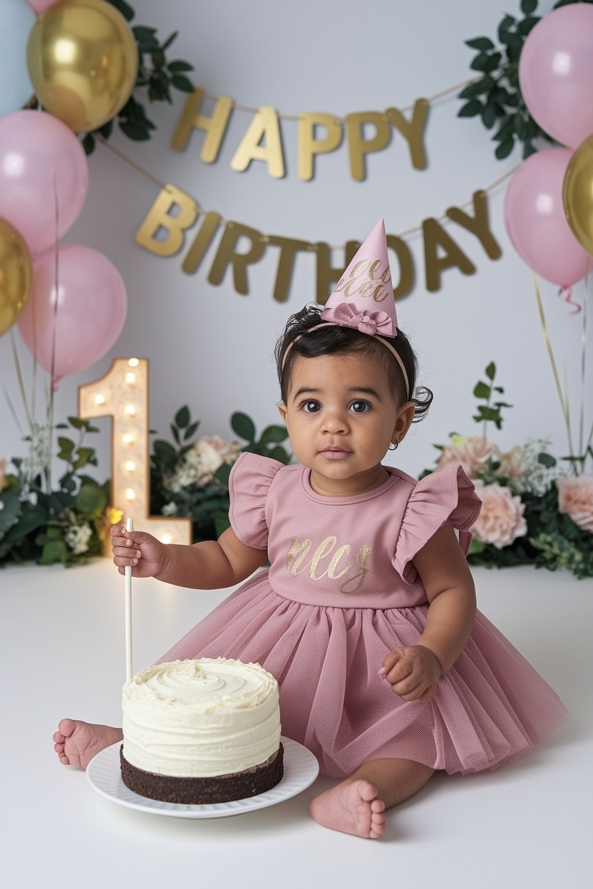 Baby Girl First Birthday Outfit Trends You Can't Miss outfit idea