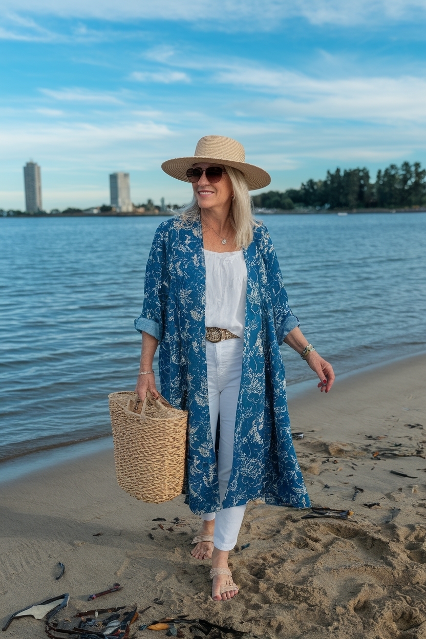 Beach Outfit Women Over 40 Over 50: Versatile Styles outfit idea