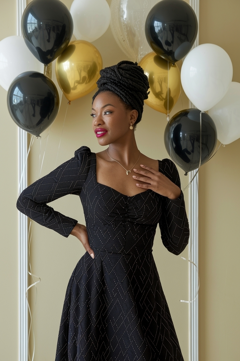 Black Birthday Dress Black Women Styles to Celebrate outfit idea
