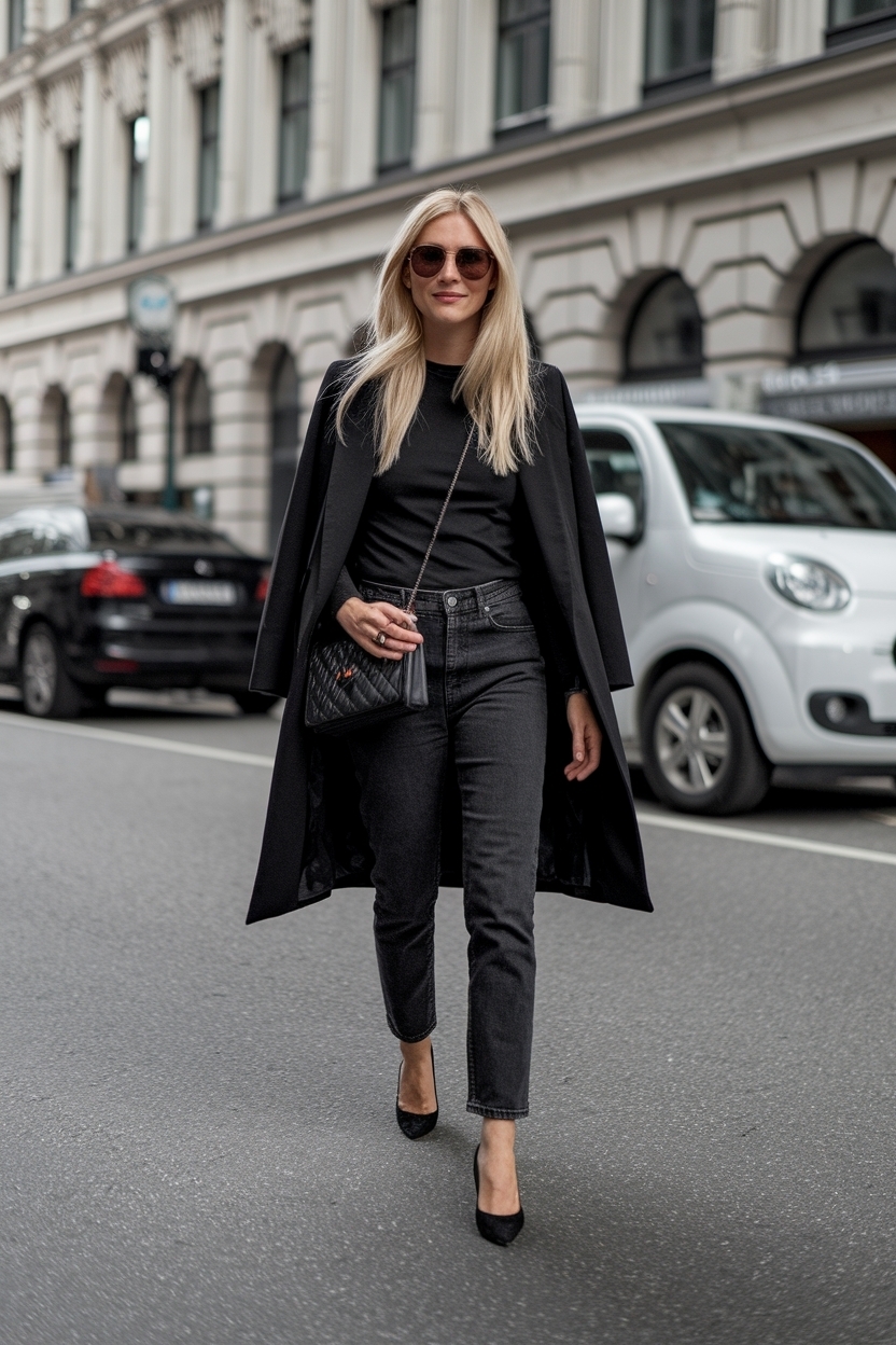 Black Jeans Going Out Outfit for Effortless Style outfit idea