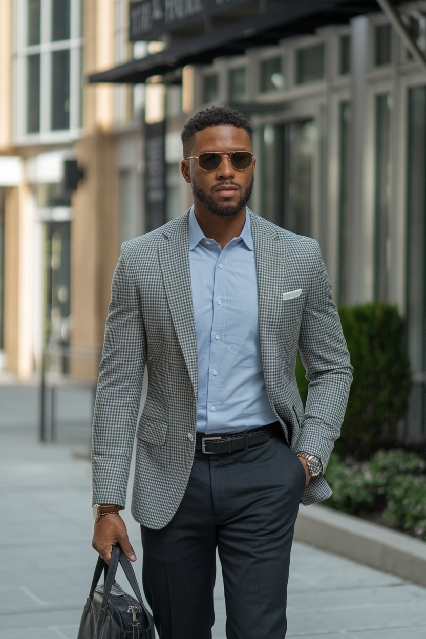 Stylish Black Men Business Casual Outfits for Every Occasion outfit idea