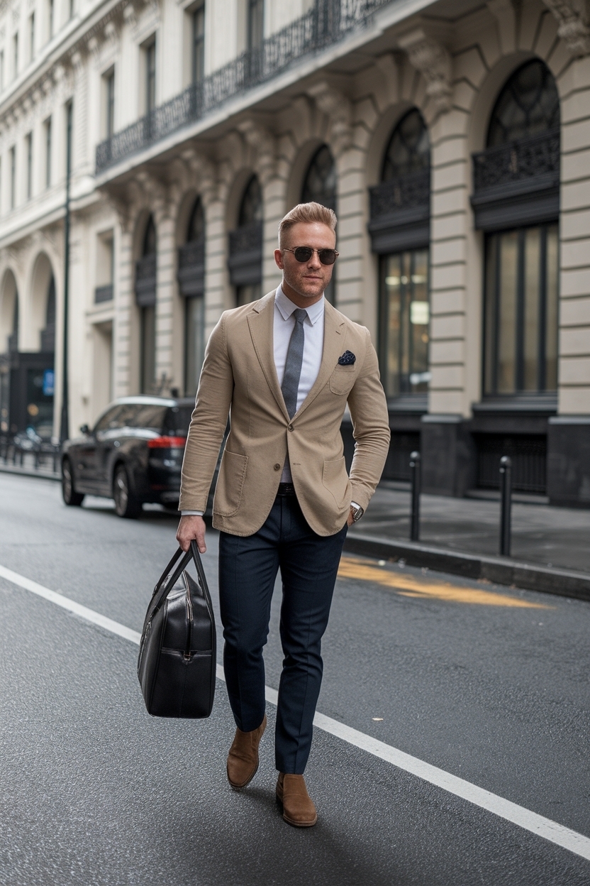 Business Casual Outfits Men Work Attire That Stands Out outfit idea