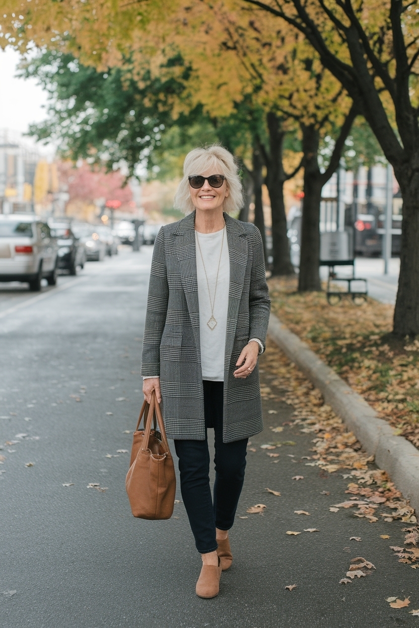 Casual Fall Outfits Women Over 50: Effortless Style outfit idea