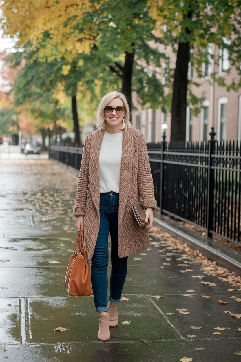 Casual Outfits for Women Over 40 Fall Trends to Follow outfit idea