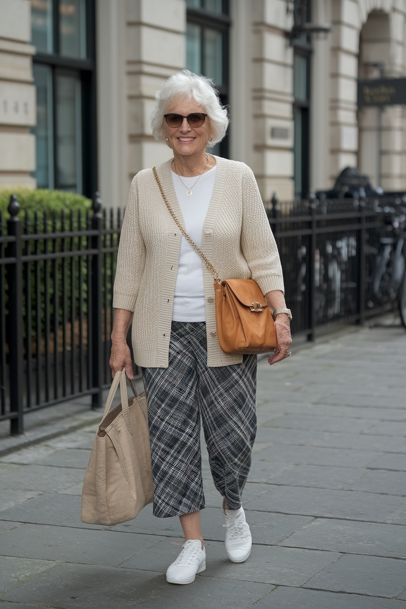 Casual Outfits Women Over 70: Chic and Comfortable outfit idea
