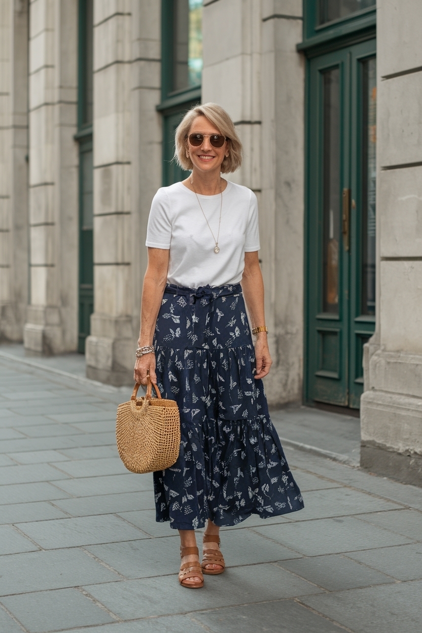 Casual Summer Outfits Women Over 40 Daytime Styles outfit idea