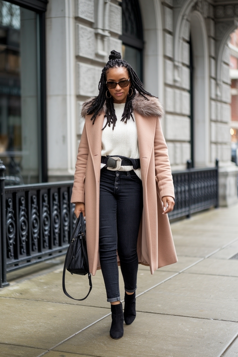 Casual Winter Outfits Black Women: Warm and Fashionable Fits outfit idea