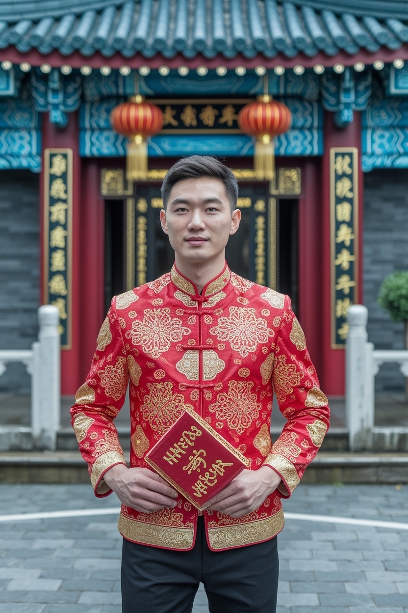 Chinese New Year Outfit Men: Stylish Suggestions outfit idea