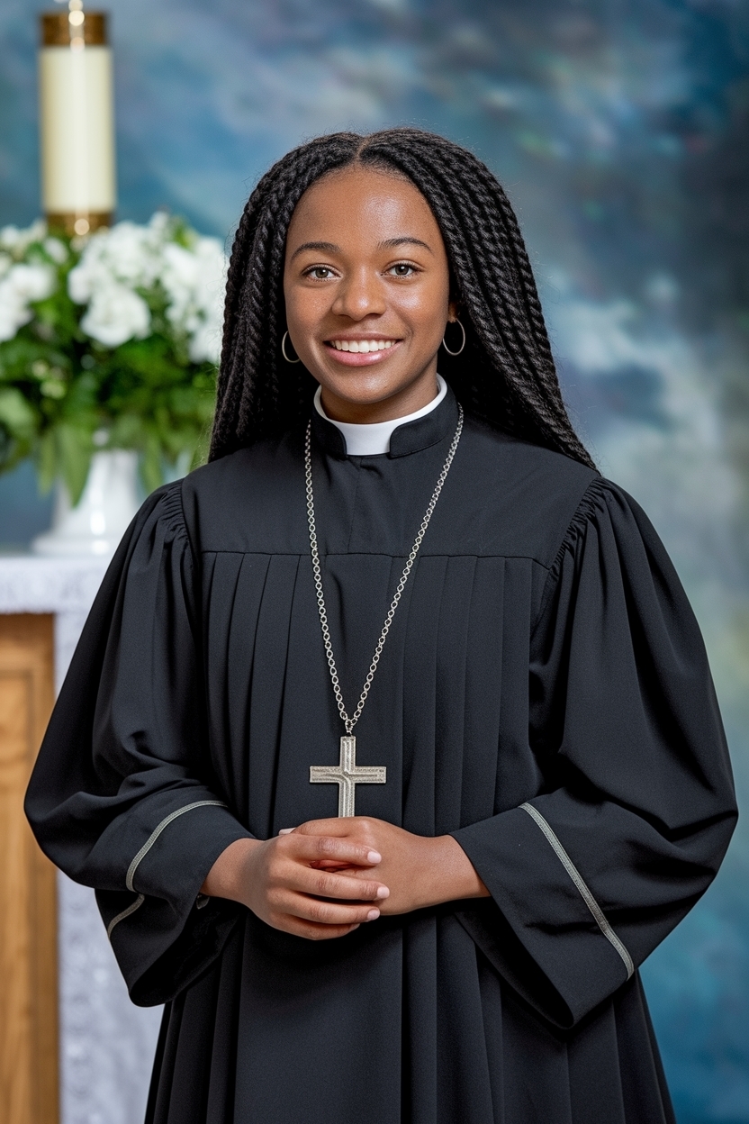 13. Youthful Church Outfit Black Women Youth Attire outfit idea