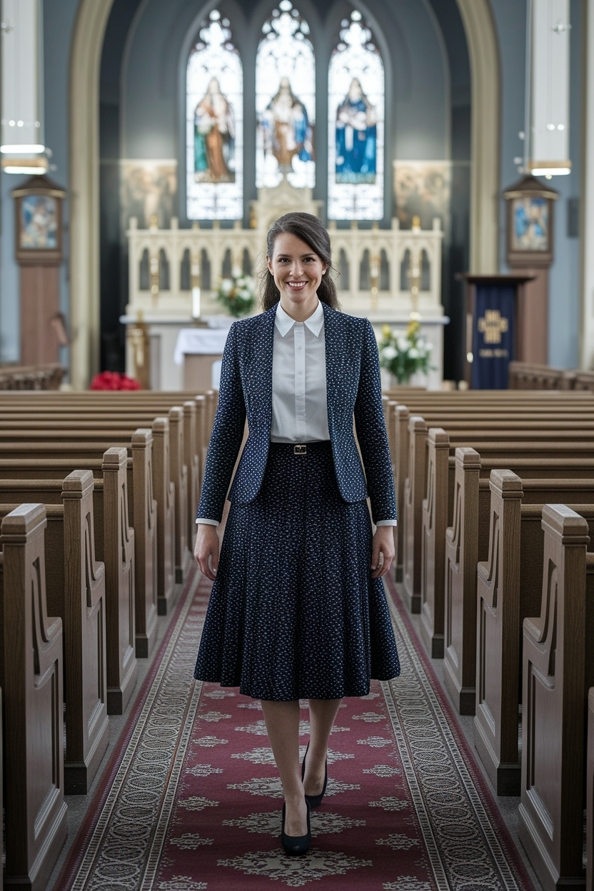Chic Choices: Classy Church Outfit for Women outfit idea