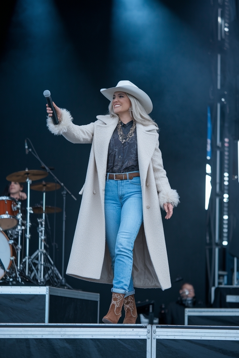 Cold Weather Country Concert Outfit Tips and Tricks outfit idea