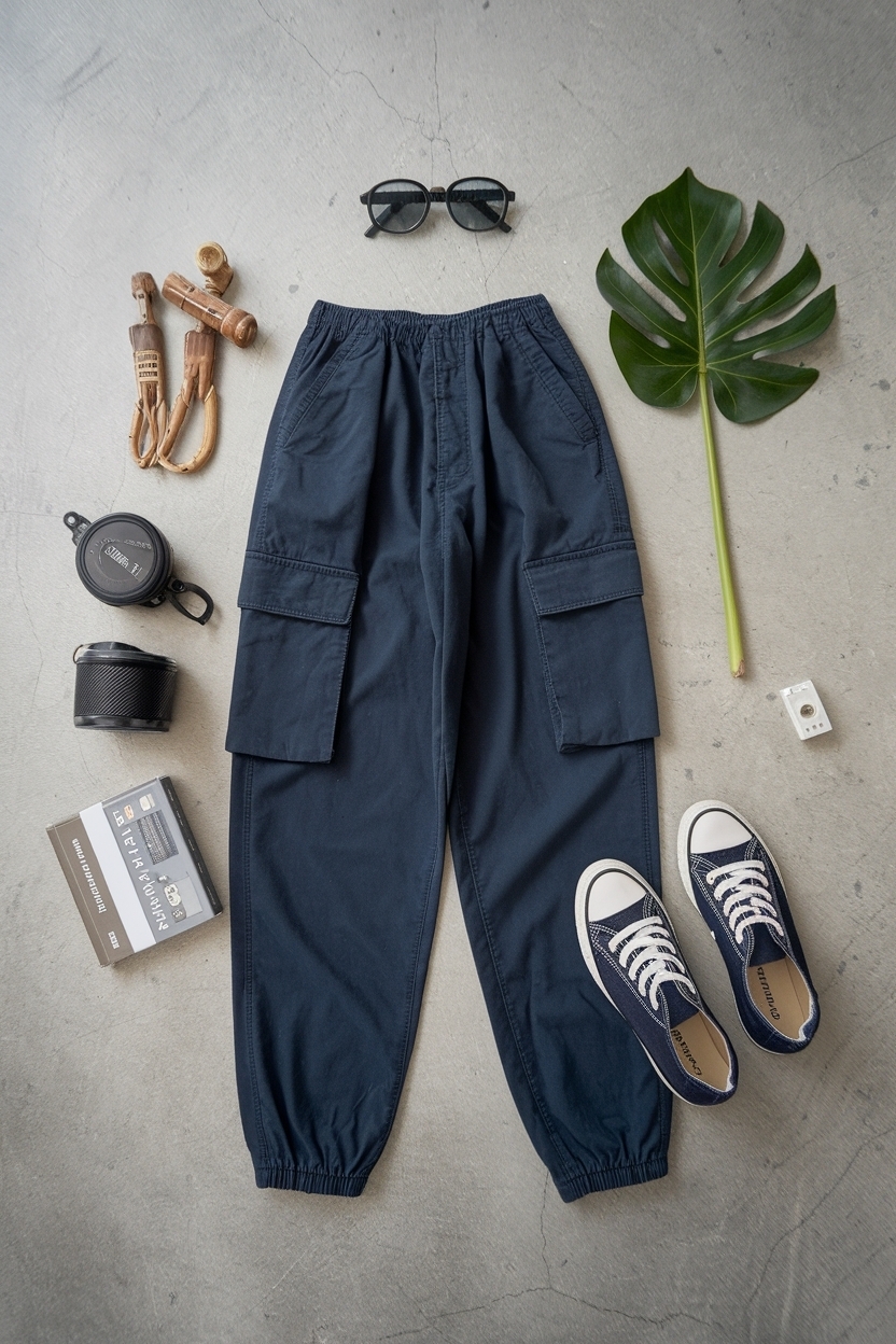 Dark Blue Cargo Pants Outfit: Elevate Your Wardrobe Today outfit idea
