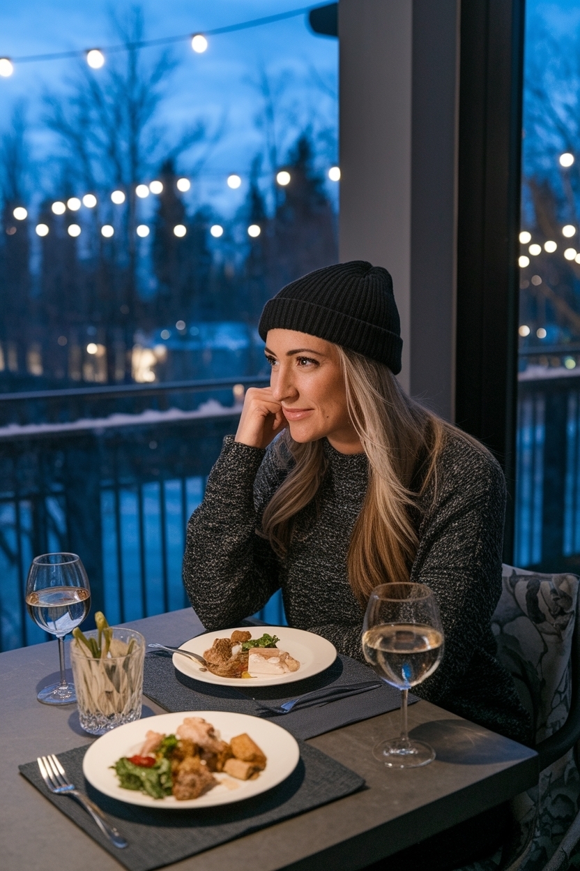 Date Night Outfit Winter Dinner: Stay Warm in Style outfit idea