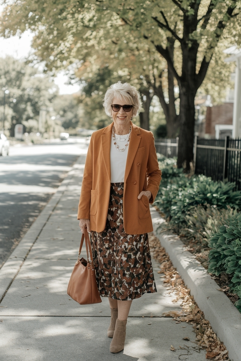 Dressy Casual Fall Outfits for Women Over 50: Elevated Looks outfit idea
