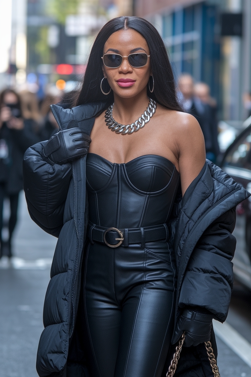 Elegant Baddie Outfits Black Women: Graceful and Trendy outfit idea