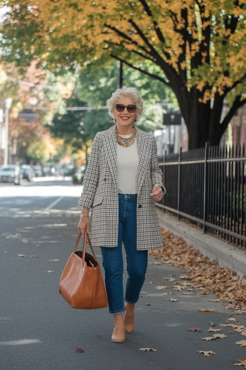Fall Clothes for Women Over 50 Casual Options to Try outfit idea