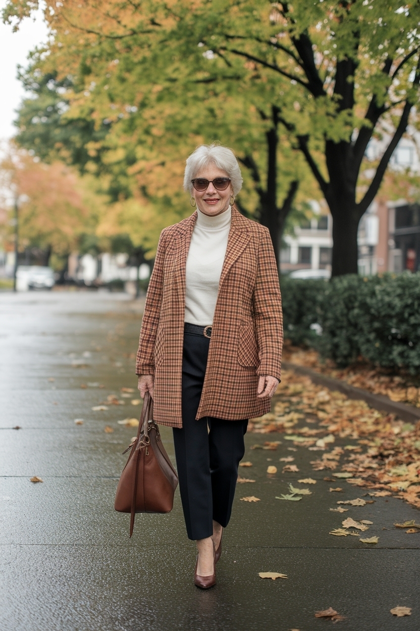 Fall Fashion Women Over 50: Chic Options for the Season outfit idea
