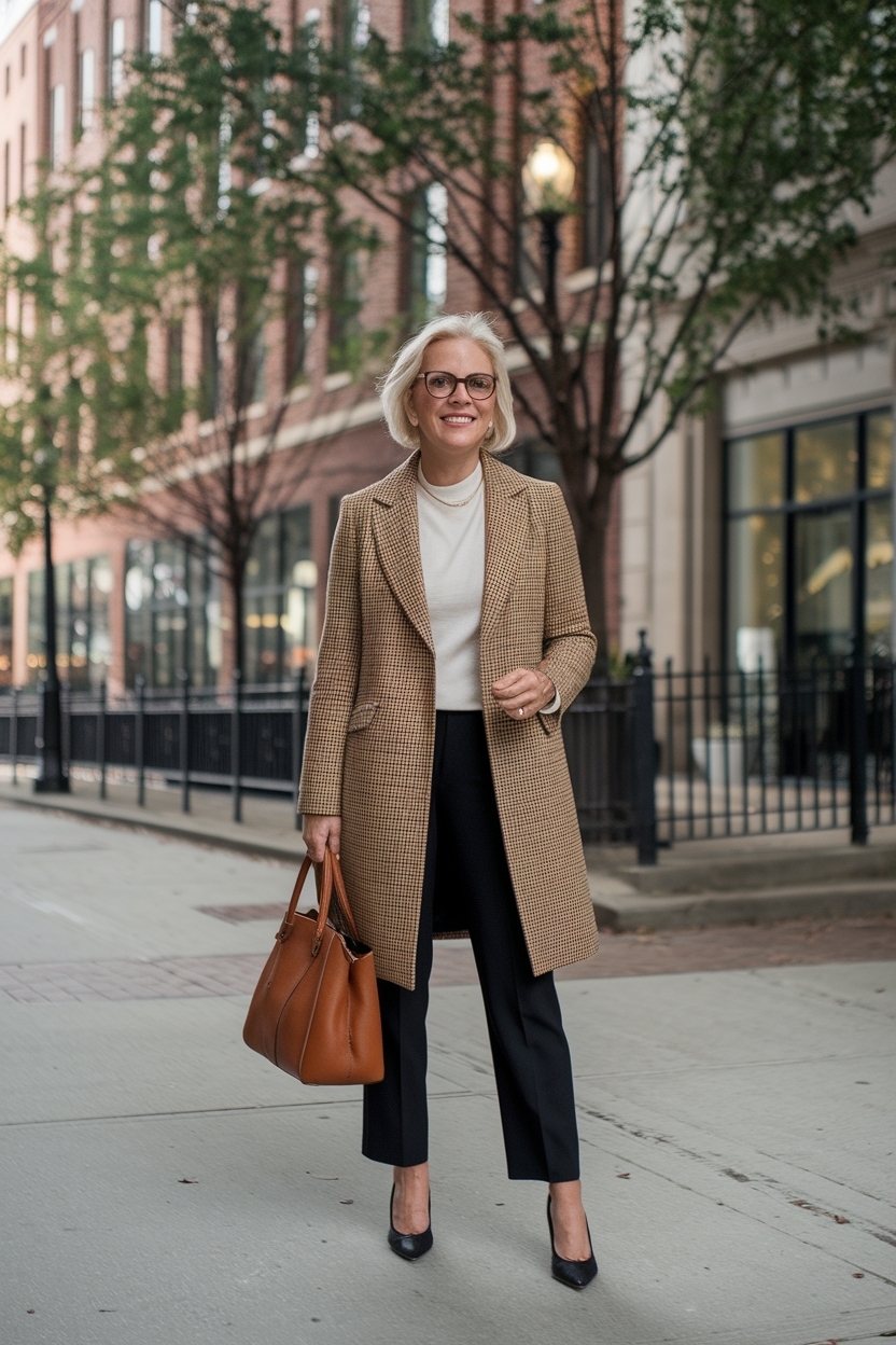 Sophisticated Fall Office Outfits for Women Over 50 outfit idea