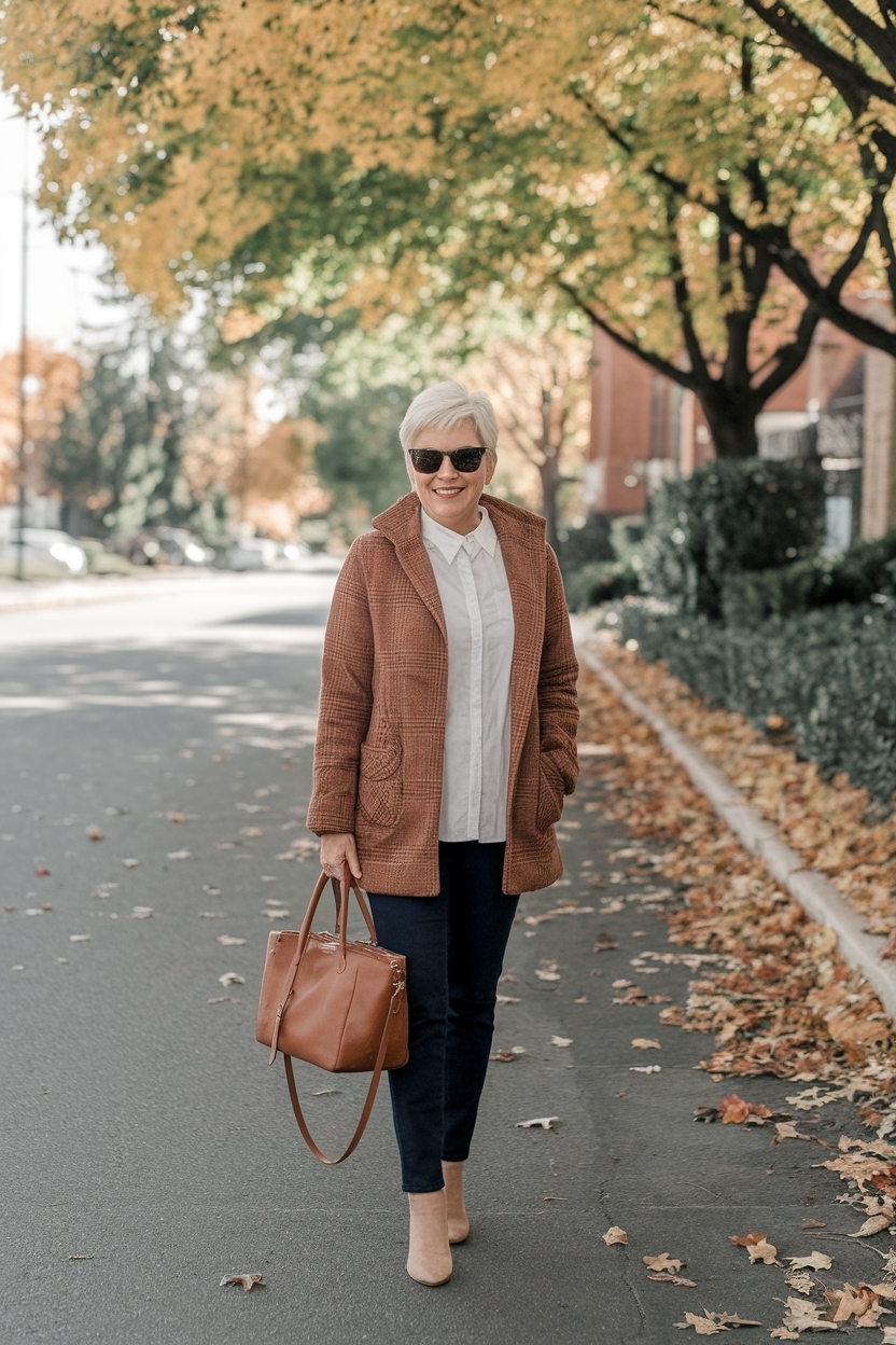 Fall Outfits for Petite Women Over 50: Chic Choices outfit idea