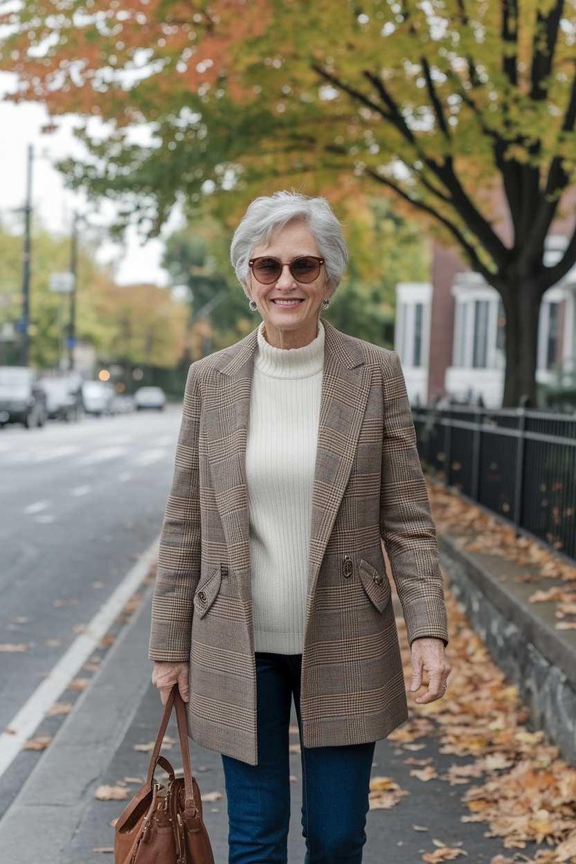 Fall Outfits for Women Over 60 Casual Classics to Wear outfit idea