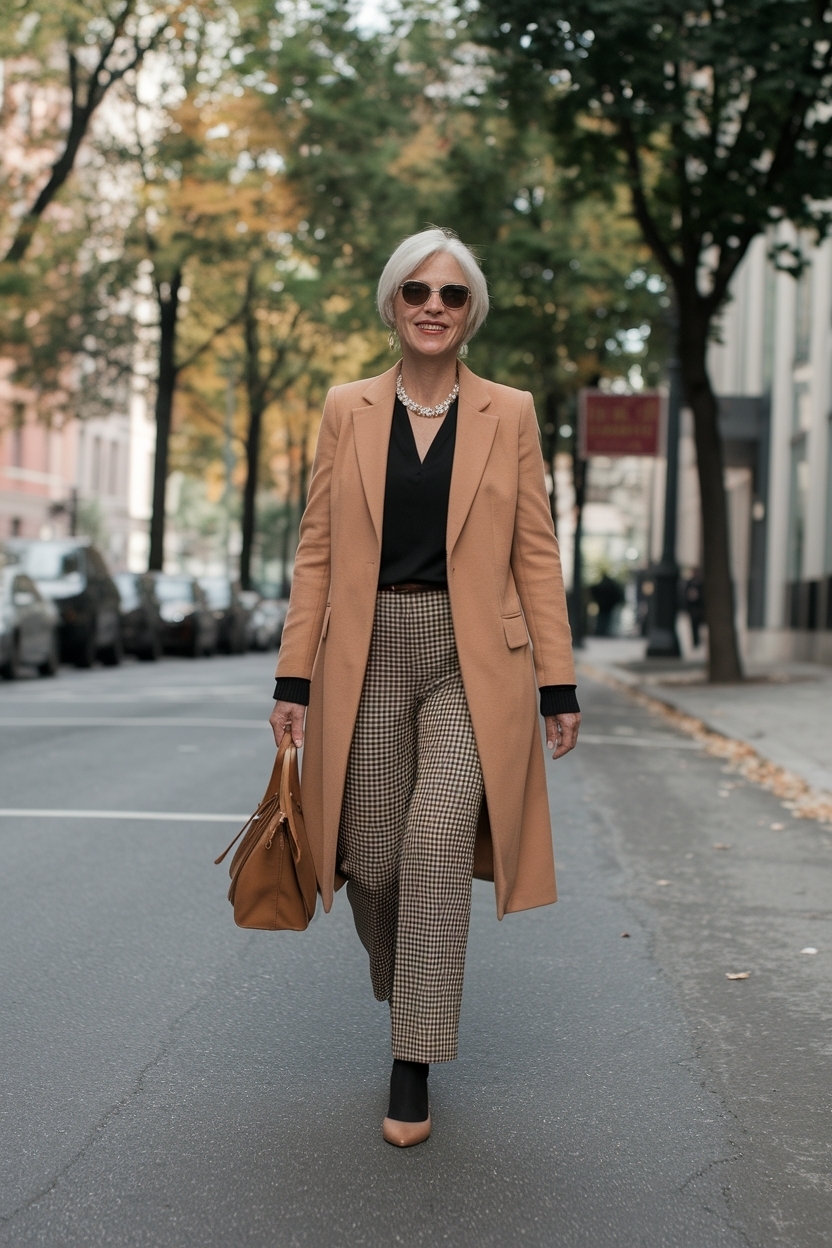 Fall Outfits Women Over 50 Classy Business: Professional Looks outfit idea