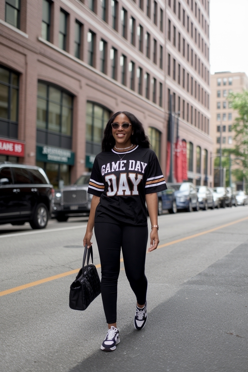 Game Day Outfit Black Women: Trendy and Comfortable outfit idea