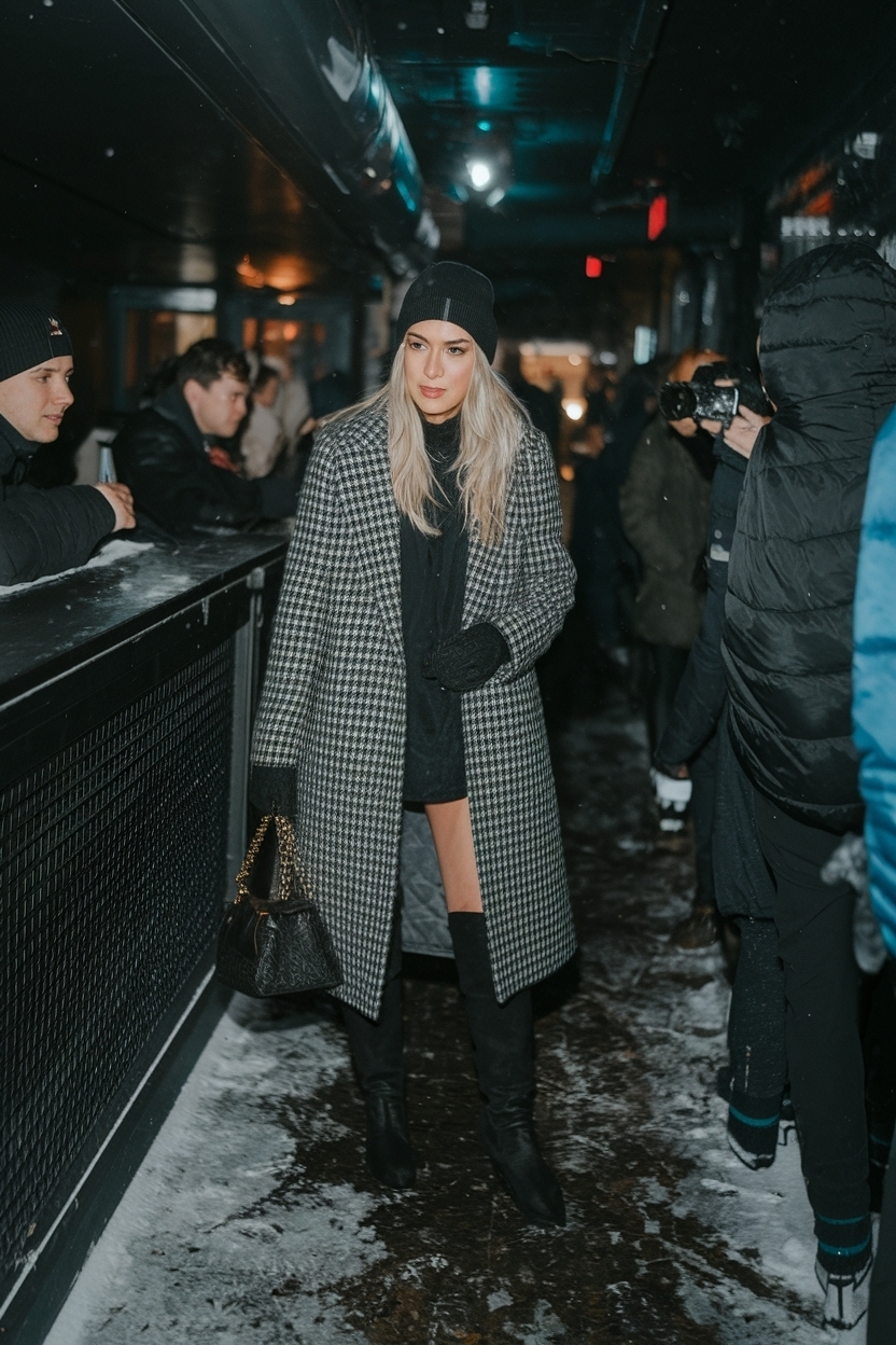 Going Out Outfits Night Club Winter for Warmth outfit idea