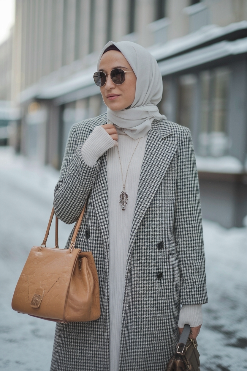 Hijab Style Winter Outfit Ideas: Modest and Stylish outfit idea