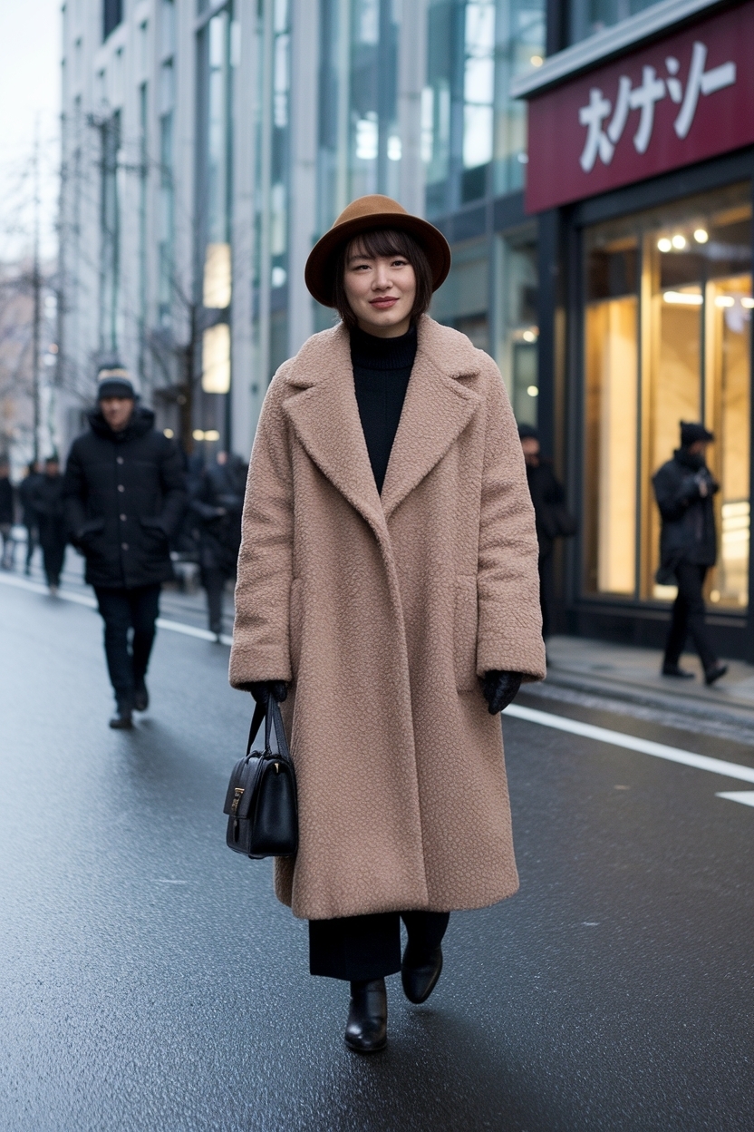 Japan Winter Outfit Street Style: Embrace the Chill outfit idea