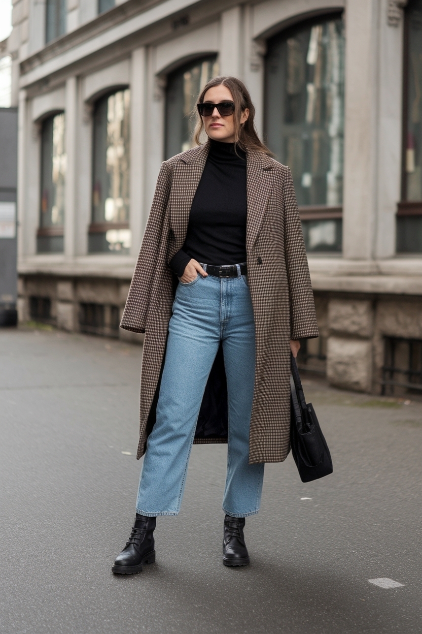 Jeans and Black Boots Outfit: Timeless Appeal outfit idea