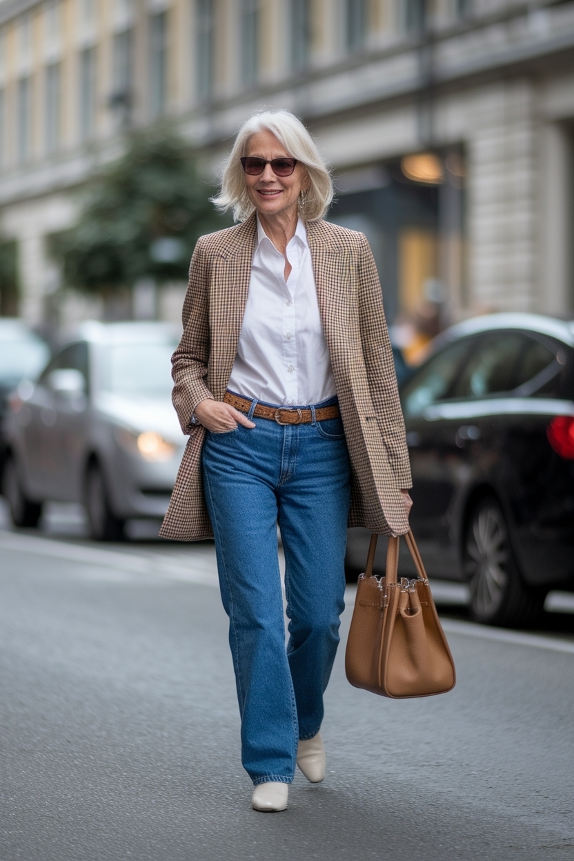 Jeans Outfit Women Over 60: Effortlessly Stylish Ideas outfit idea