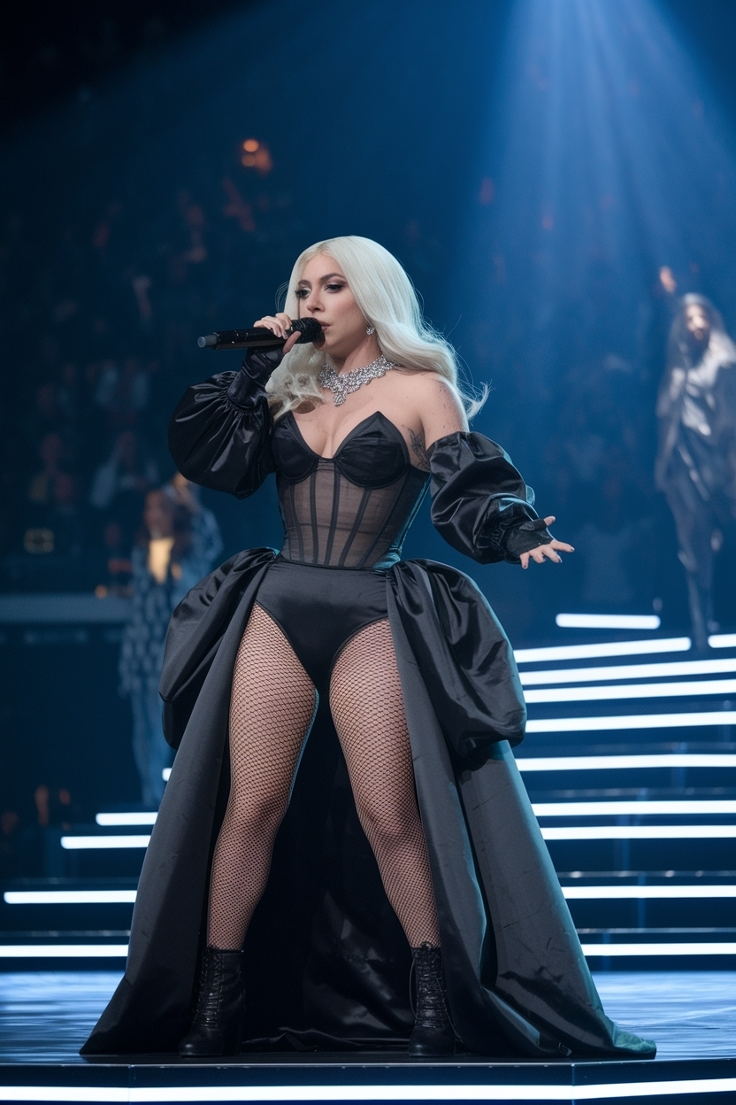 Lady Gaga Concert Outfit Ideas for Dramatic Statements outfit idea