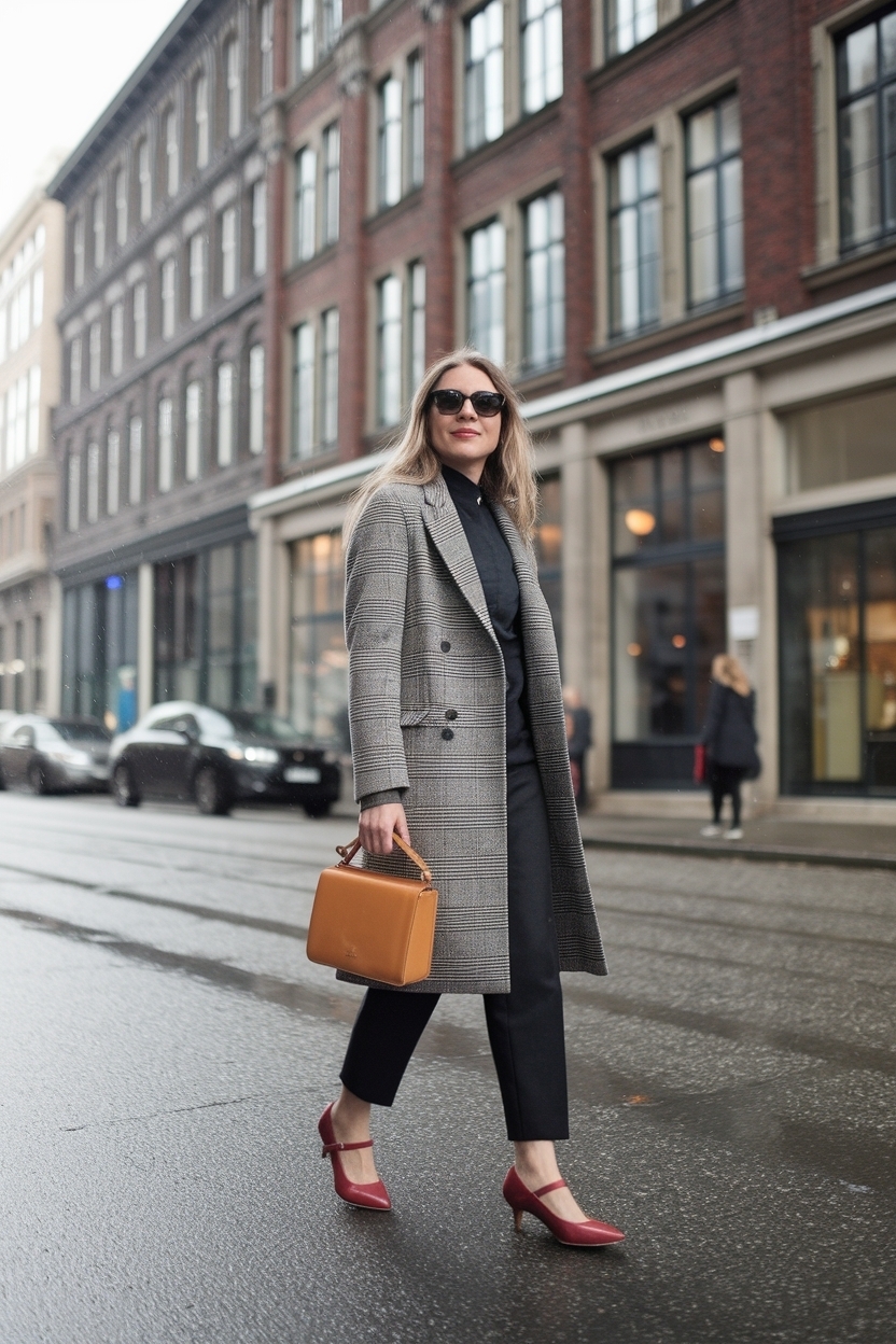 Mary Jane Shoes Outfit Winter: Style Meets Comfort outfit idea