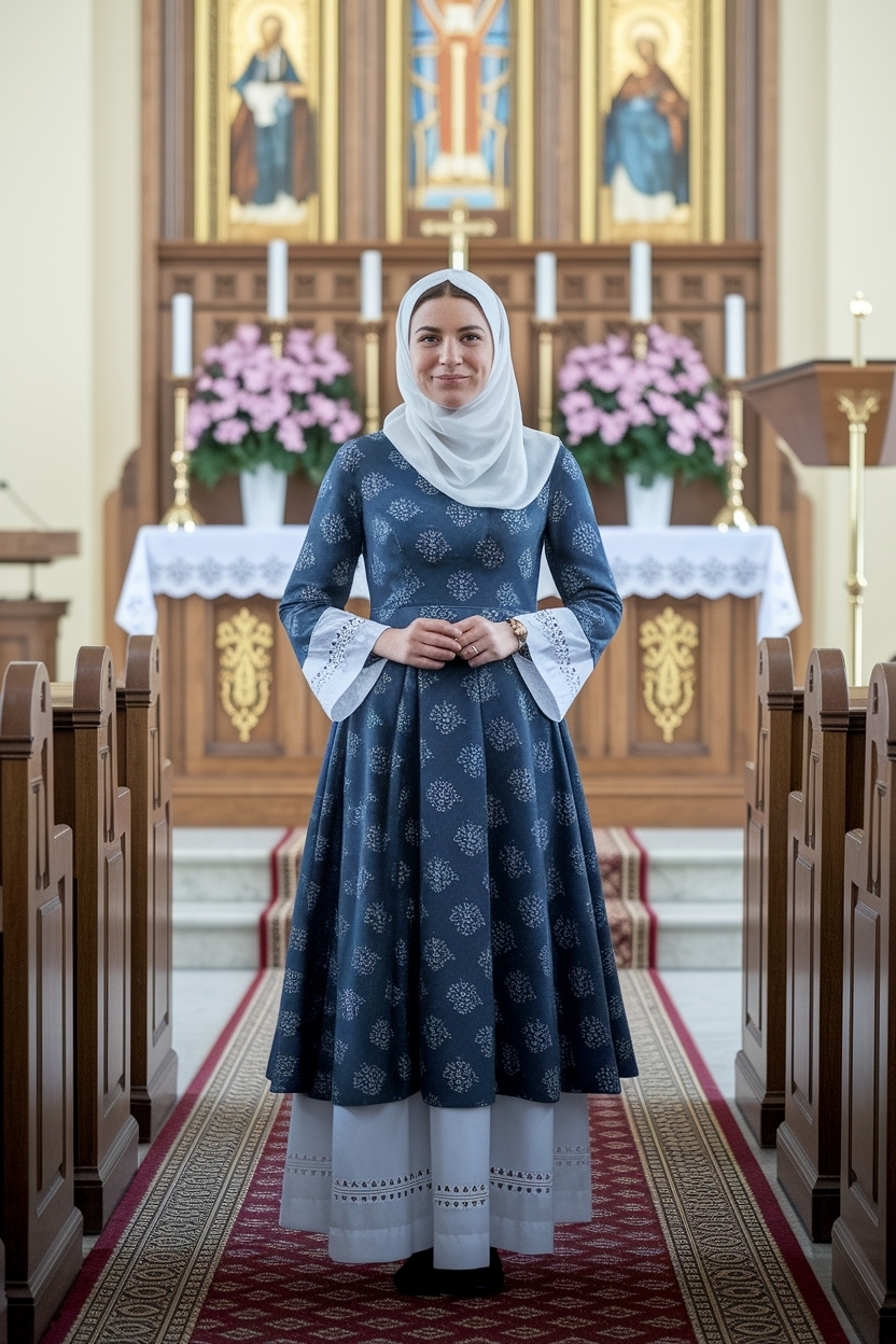 Embrace Modesty with Modest Church Outfit for Women outfit idea