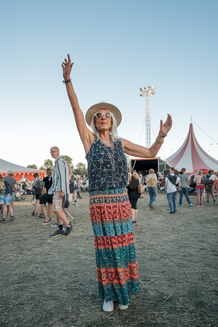 Music Festival Outfit for Women Over 40: Trendy Looks outfit idea