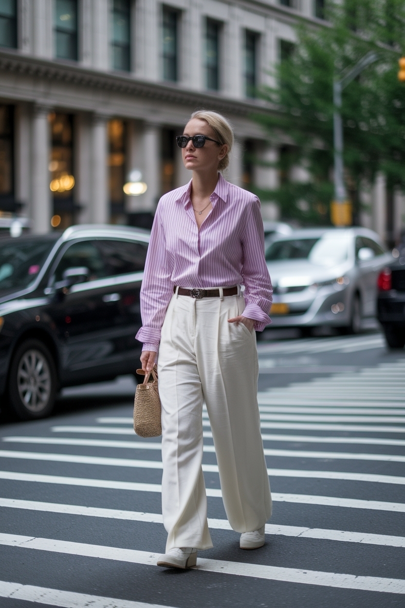 New York Outfits Summer Street Fashion: Trendy Looks to Try outfit idea