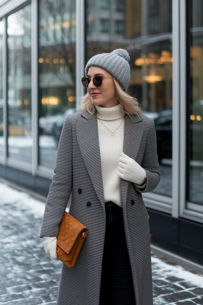 Office Outfit Winter Cold Weather: Professional and Warm outfit idea