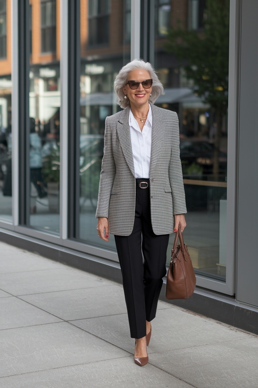 Office Outfits for Older Women Over 40: Professional Looks outfit idea