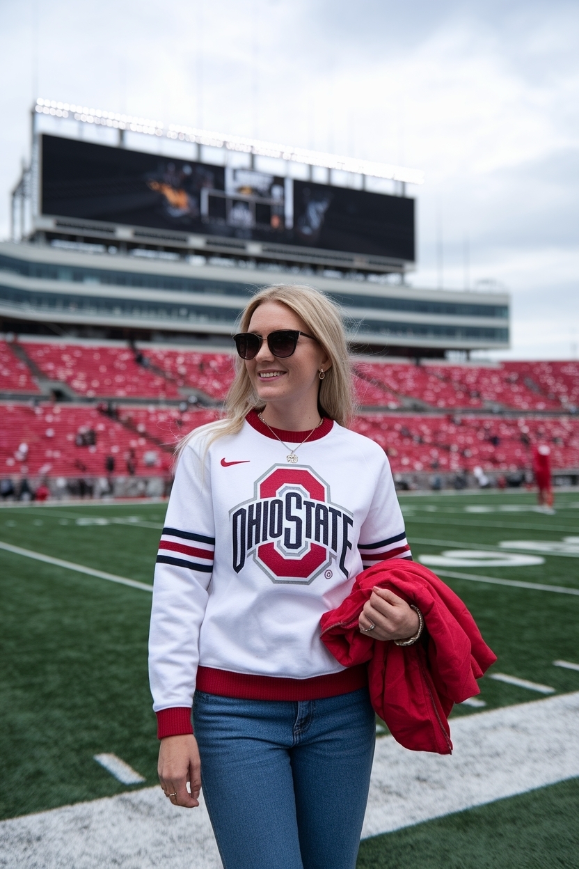 Ohio State Game Day Outfit: Support Your Team Fashionably outfit idea